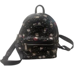 Loungefly Hello Kitty Zodiac Print x Sanrio Mini Backpack Purse BKO33909 EUC